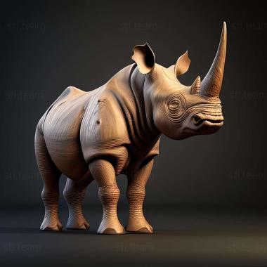 3D модель Djadochtatherium matthewi (STL)